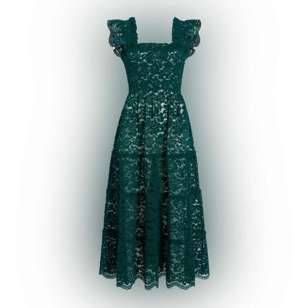 Hill House Collector’s Edition Botanical Garden Lace Ellie Nap Dress NWT - Picture 6 of 16